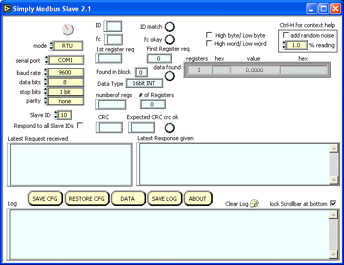 Slave 2.1 main window