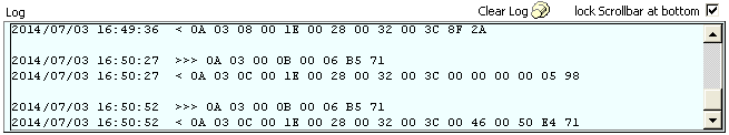  'byte history log' indicator