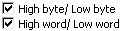  'Hi/Lo byte' & 'Hi/Lo word' checkboxes